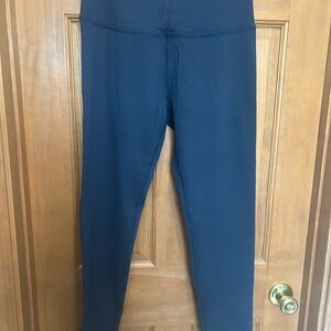 Beyond Yoga thick supplex legging. Xl. Navy. Worn twice.